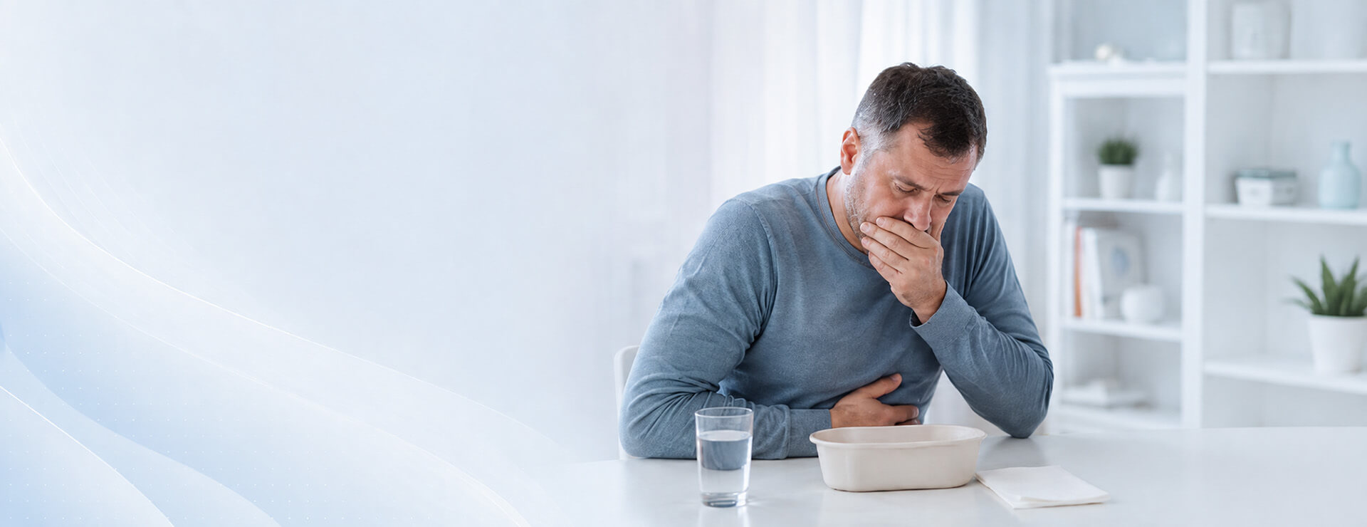Рвота во время запоя — причины, опасность и что делать